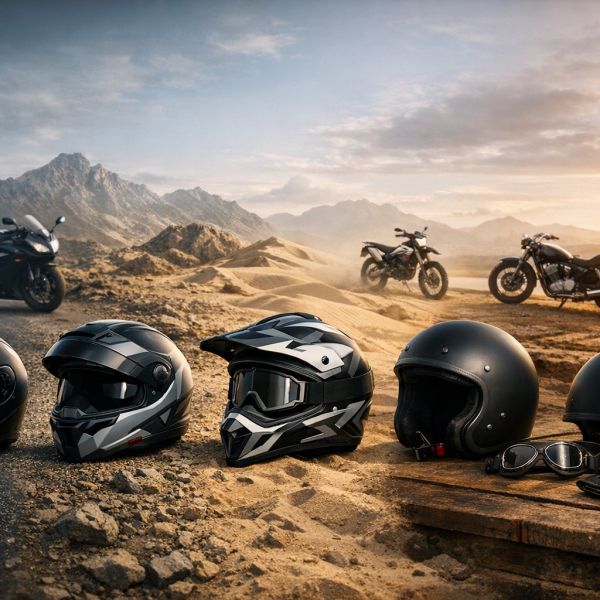 Motorcycle Helmet Types: How to Choose the One That Fits the Way You Ride