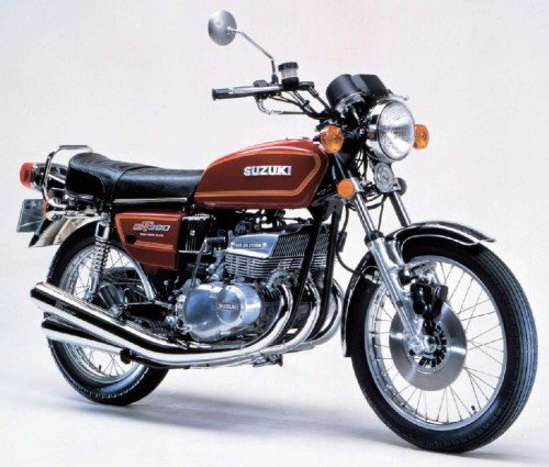 Suzuki GT380 B Overview.